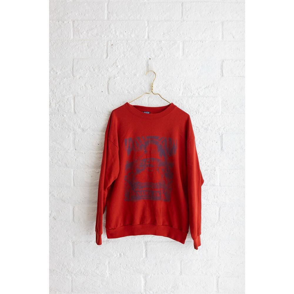 Mascot Vintage Panama Jack Red Sweatshirt - XL - Made in USA